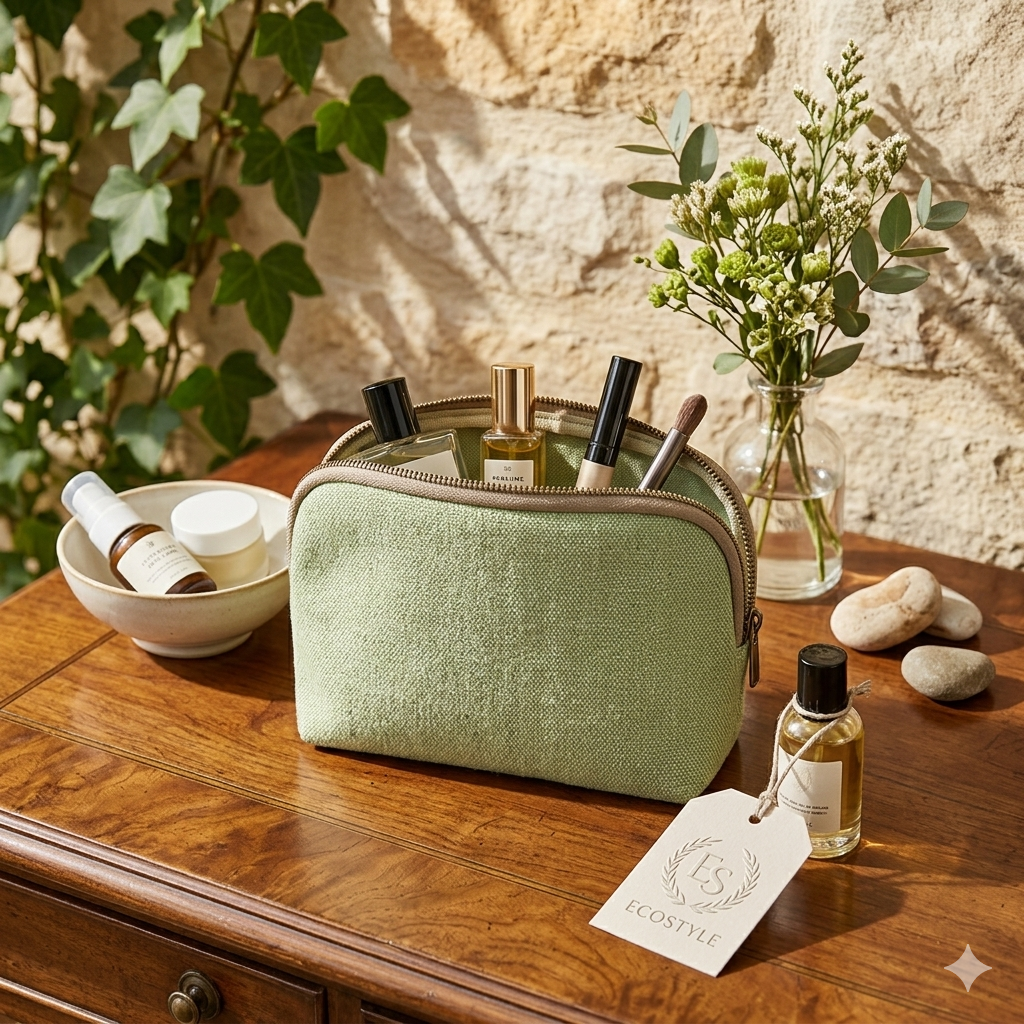 Travel Kit Bag â€” Eco-friendly jute product