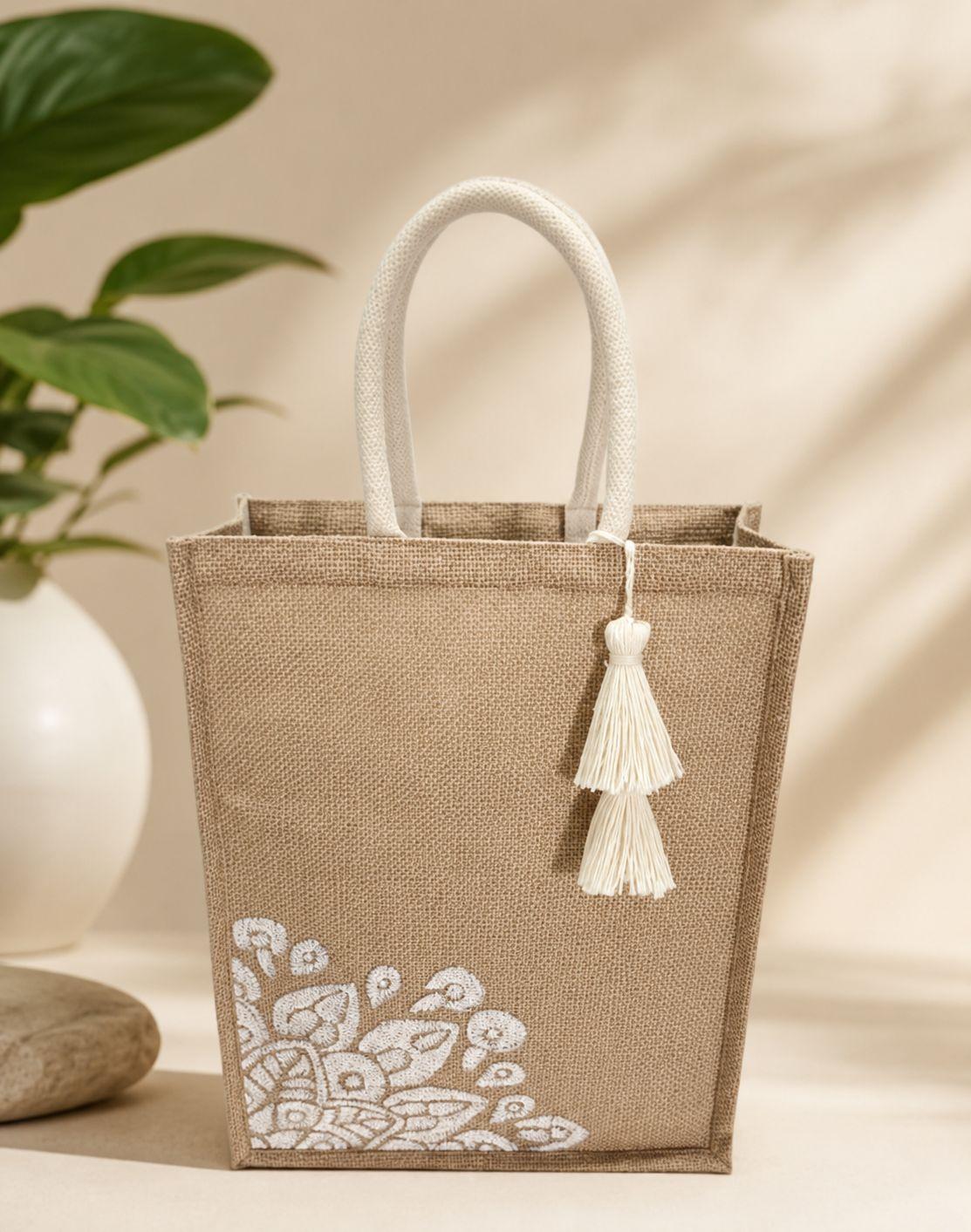 Jute Tote Bag