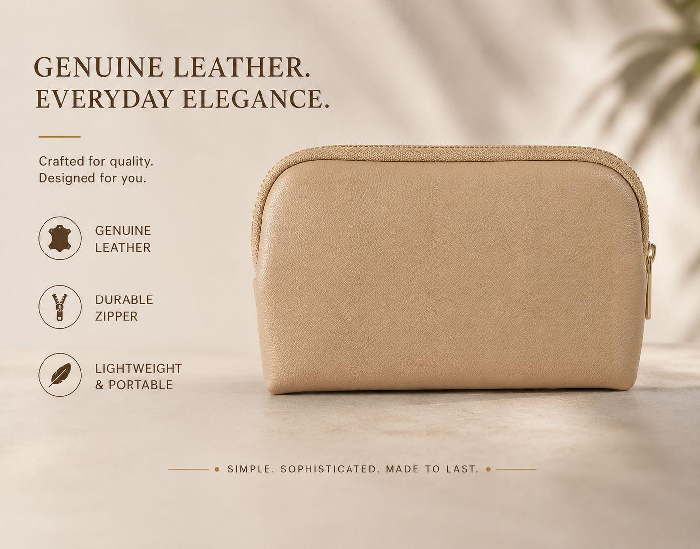 Leather Utility Pouch